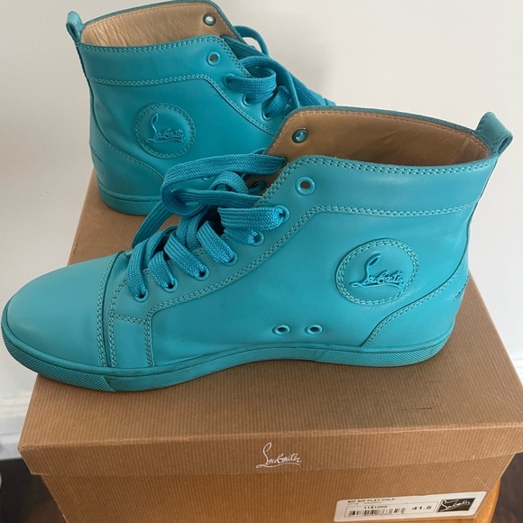 A pair of slightly used Christian Louboutin ‘s Pacific color size 41.5. - Picture 2 of 12